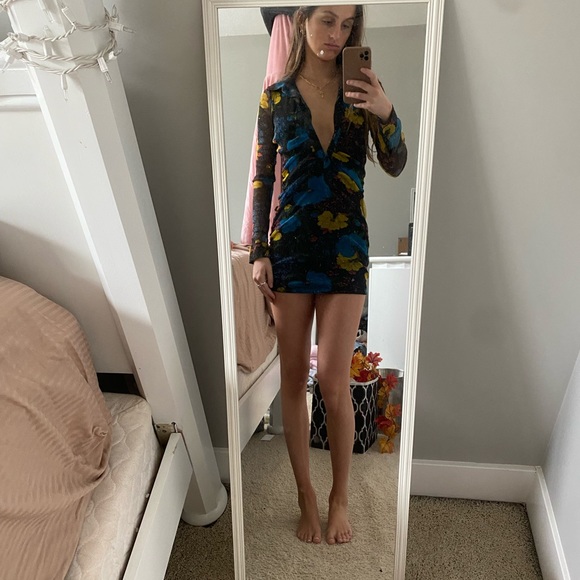 Urban Flower Glitter Dress - Picture 3 of 3